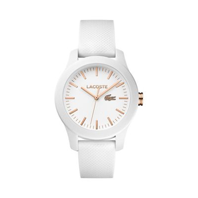 Ladies white strap watch 2000960